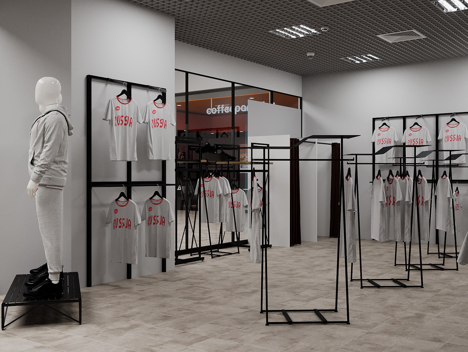 дизайн-проект магазина спортивной одежды 3