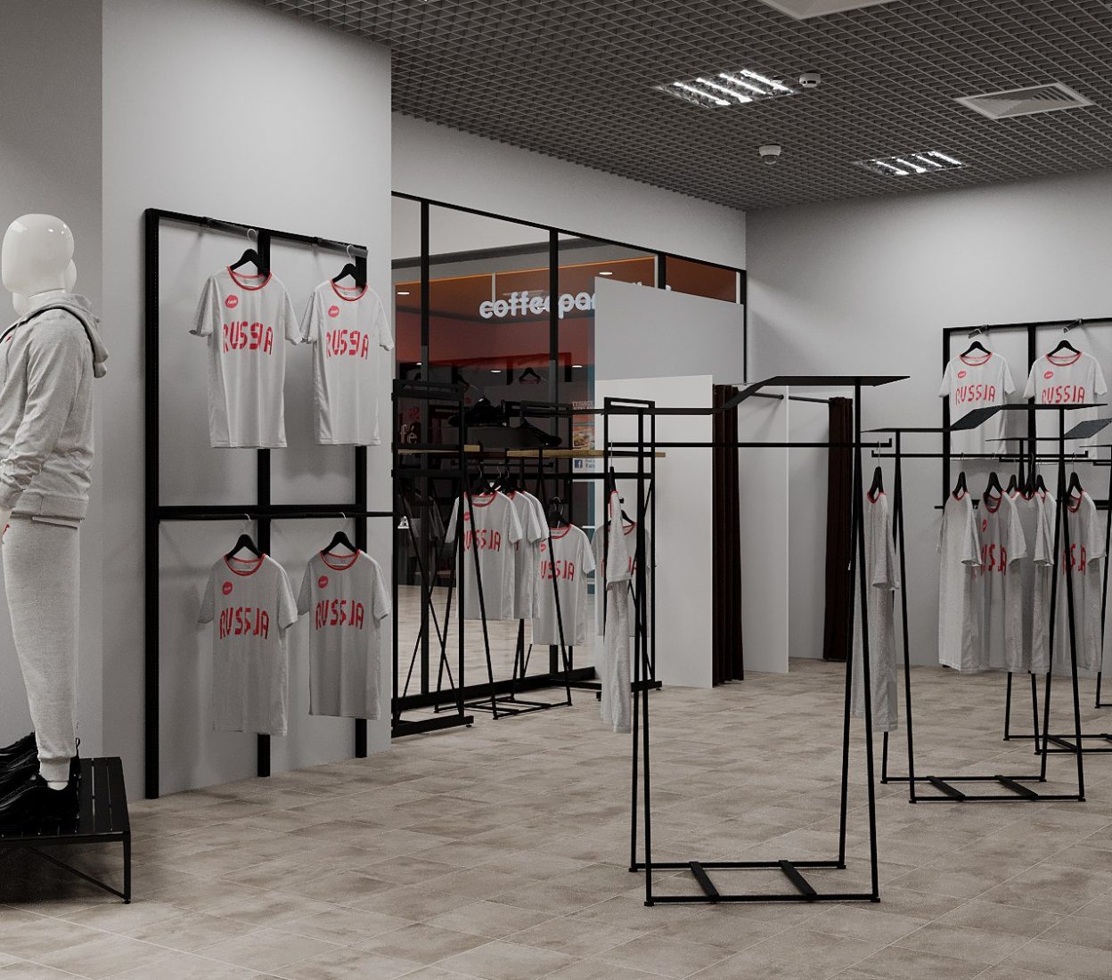 дизайн-проект магазина спортивной одежды 3